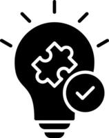 Problem Solving Crisp Flat Art vector