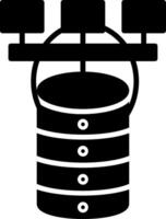 Database Modern Tech Icon vector