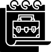 Schedule 3 Interactive Icon Badge vector