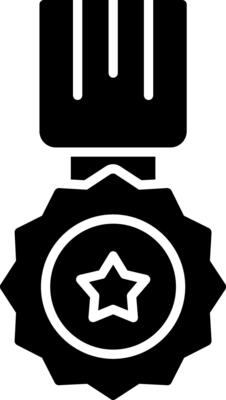 Medal Color Enhanced Graphic