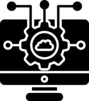 Edge Computing Bold App Illustration vector