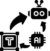 Text Bold Web Icon vector
