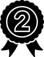 2nd Prize Stylized Tech Element vector