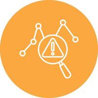 Detection Sleek Graphic Mark vector