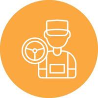 Driver Soft Shadow Design vector