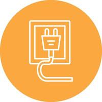 Electricity Minimal Concept Visual vector