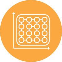 Matrix Conceptual Line Work vector