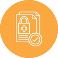 Privacy Policy Minimal Touch Graphic vector