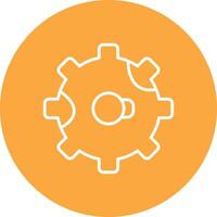 rust Conceptual Line Work vector
