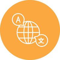 translate Lined UI Illustration vector