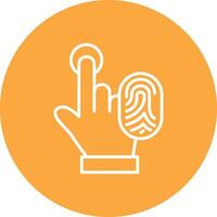 Touch Id User-Friendly Visual vector