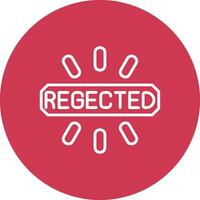 Rejected Web Interface Symbol vector