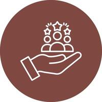 Customer Care Artistic UI Symbol vector