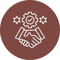 Dedication Minimal Concept Visual vector