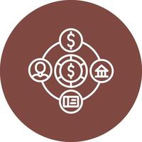 Payment Gateway Detailed Line Sketch vector
