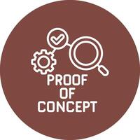 Proof Of Concept Simple Motion Design vector