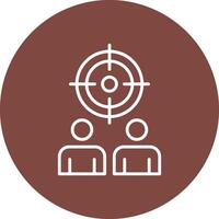 Target Minimal Touch Graphic vector