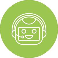 Bot Digital Abstract Form vector