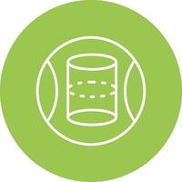 Cylinder Mobile App Graphic vector