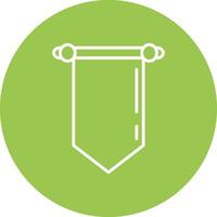 Down Arrow Neatly Crafted vector