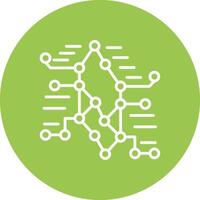 Underground Modern App Icon vector