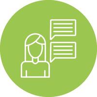 Self Introduction Digital UI Element vector