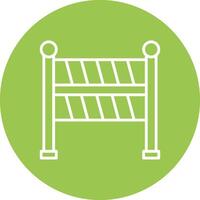 Traffic Barrier UI Toolkit Element vector
