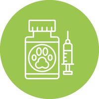 Veterinary Outlined App Visual vector