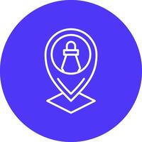 Chess Gradient Style Icon vector