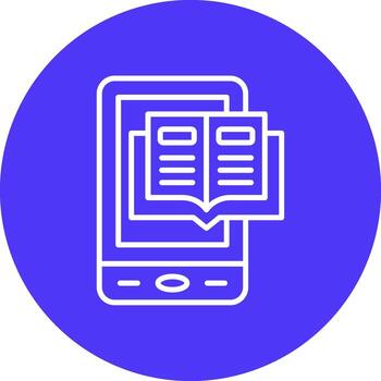 Elearning Stylish App Element vector