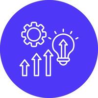 Evolution Interactive Icon Badge vector