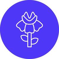 Iris Colorful Concept Art vector
