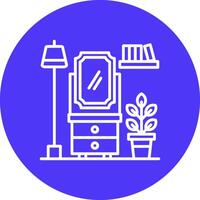 Mirror Modern App Icon vector