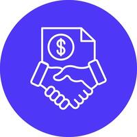 Partnership Sharp Edge Symbol vector