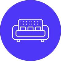 Sofa Compact App Icon vector