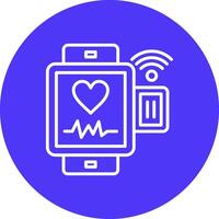 Smart Watch Digital Abstract Form vector