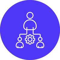 Third Party Conceptual Line Work vector