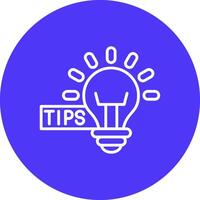 Tips Tech Style Illustration vector