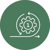 Agile Conceptual Line Work vector