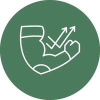 Arm Sleeve Mobile Ready Icon vector
