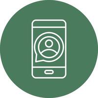 Communication Abstract Web Element vector