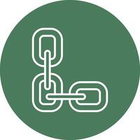 Hyperlink Modular UI Graphic vector