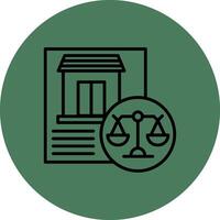 Legal UI Toolkit Element vector