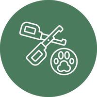 Nail Clipper Abstract Web Element vector