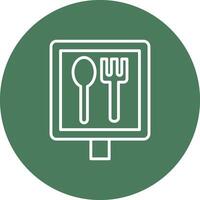 Rest Area User-Friendly Visual vector