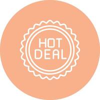 Hot Deal Pop Color Style vector