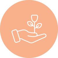 Ecosystem Shadowed Icon Style vector