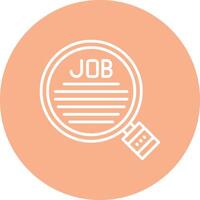 Job Interactive Display Symbol vector