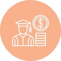 Student Loan Smart UI Graphic vector