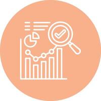 Statistical Bold App Illustration vector